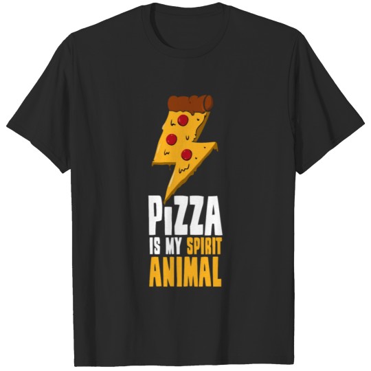 Discover Pizza Is My Spirit Animal T Shirt T-shirt