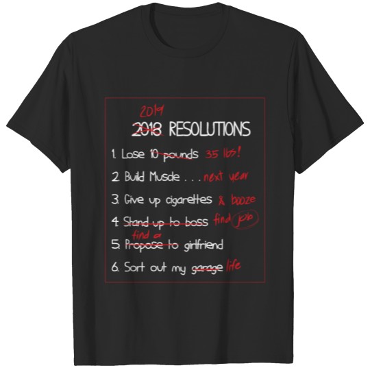 Discover New Year Resolution T-shirt