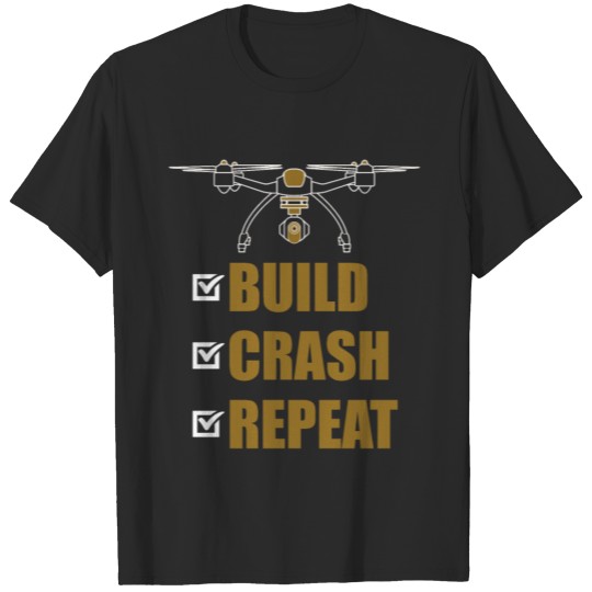 Discover Drone Pilot Drones Tech Camera Fly Race Video Gift T-shirt