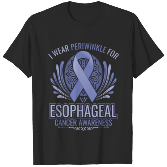 Discover i wear periwinkle for esophageal cancer awareness T-shirt