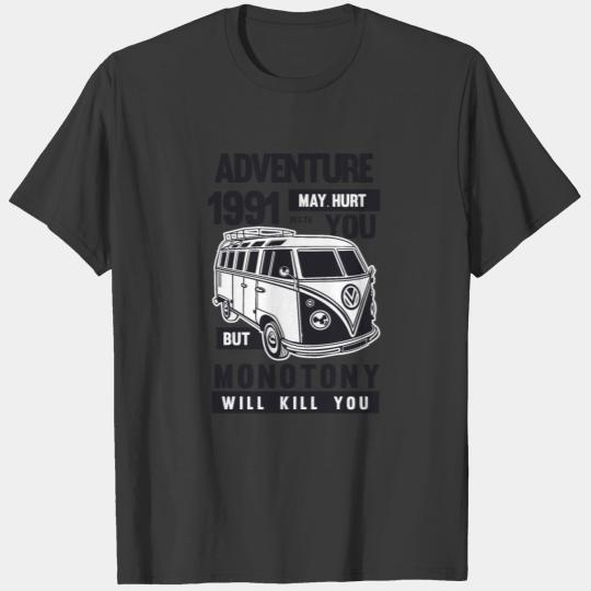 Monotony will kill you - adventure time T-shirt