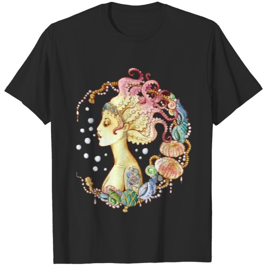 Discover octopus girl T-shirt