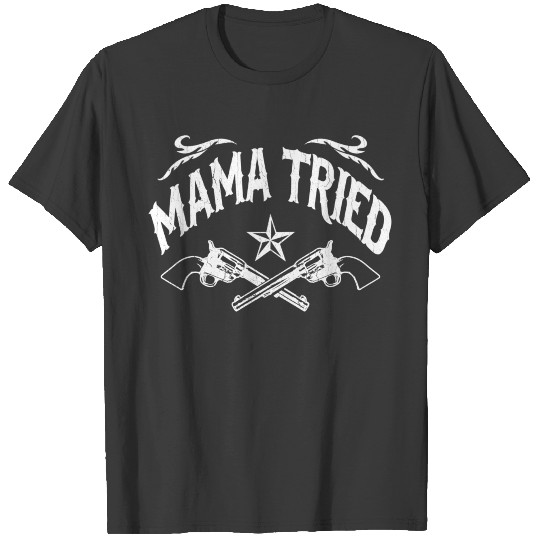 Mama Tried vintage distressed look T-shirt