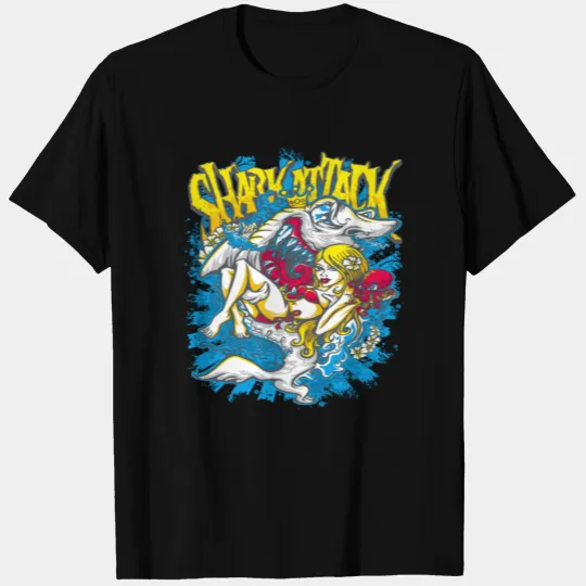 Shark attack T-shirt