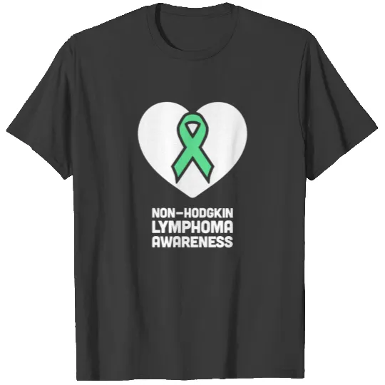 Heart - Non-Hodgkin's Lymphoma Awareness T-shirt