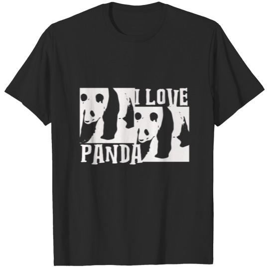 Discover Panda Süßer Pandabär Pandaland Geschenk Idee T-shirt