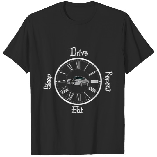 Discover Eat Sleep Drive Repeat T-shirt