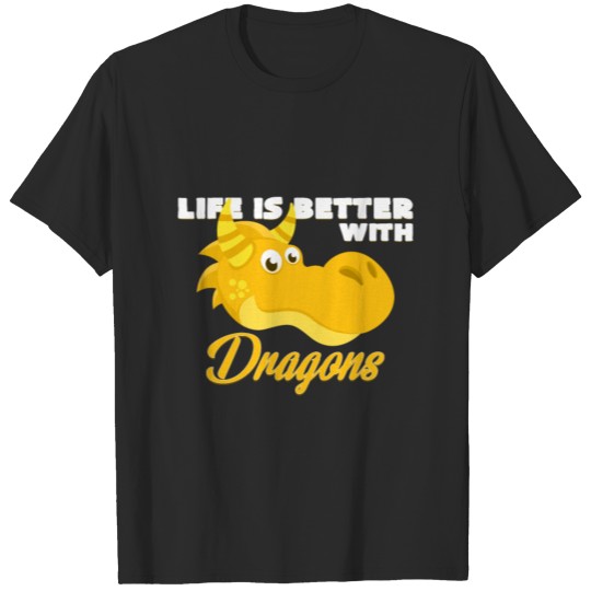 Discover Life is better with dragon gift idea T-shirt