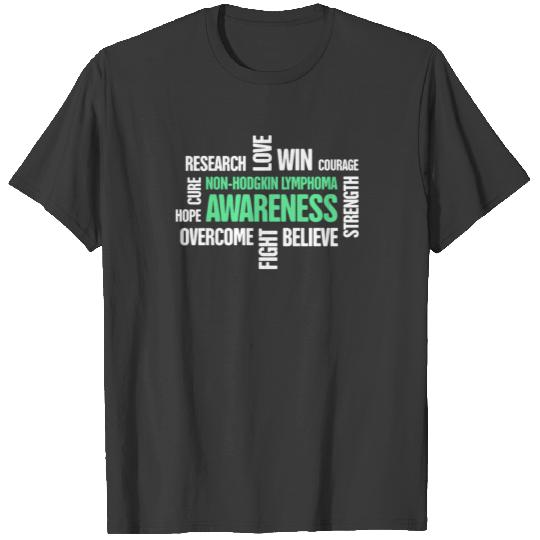 Words - Non-Hodgkin's Lymphoma Awareness T-shirt