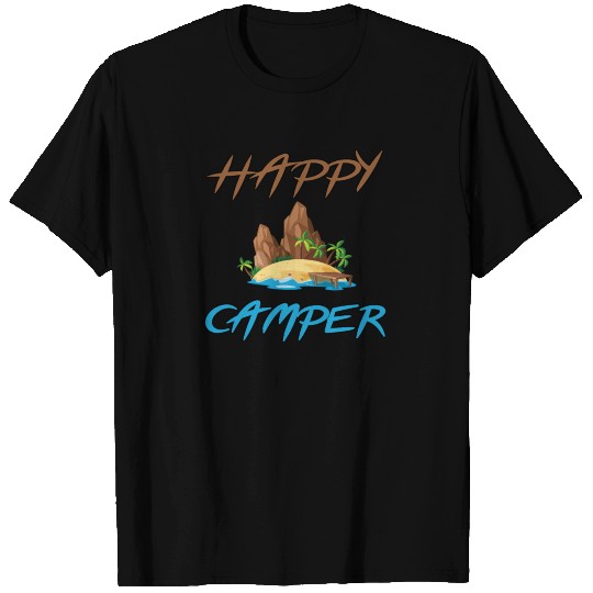 HAPPY CAMPER Tshirt T-shirt