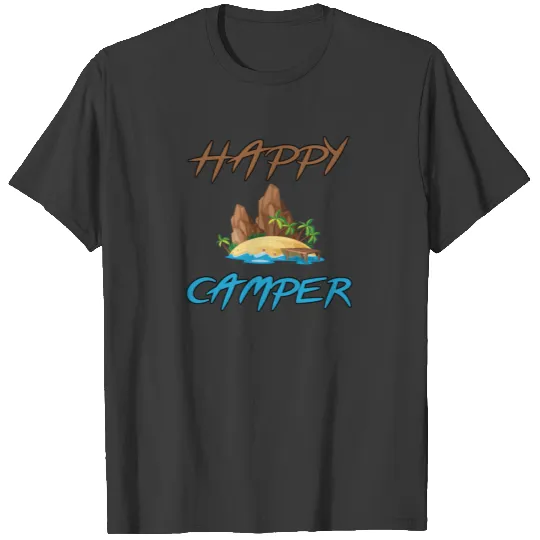 HAPPY CAMPER Tshirt T-shirt