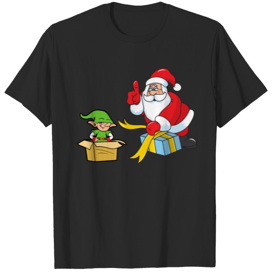 Discover Christmas Xmas Elf T-shirt