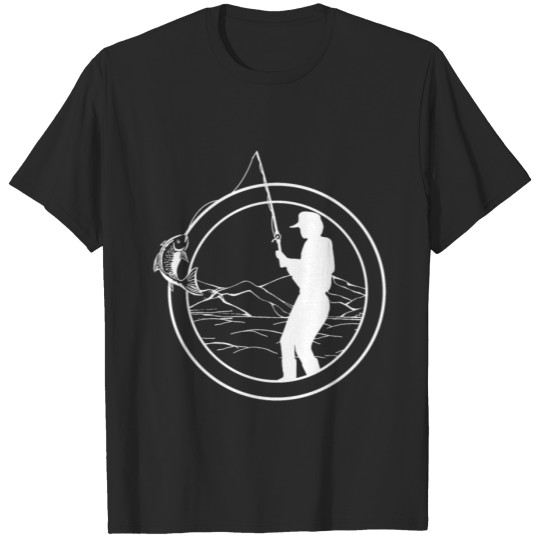 Discover Angler - Fisherman T-shirt