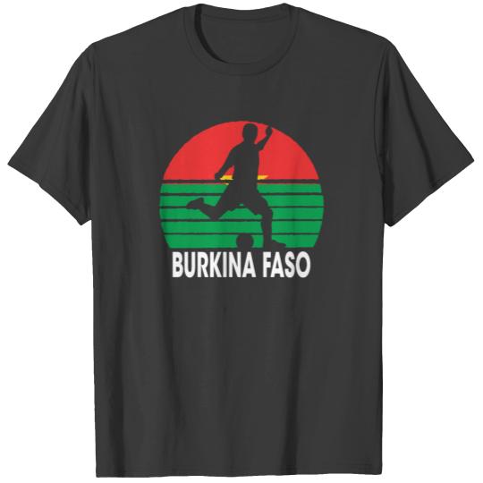 Discover Burkina Faso Soccer Football BFA T-shirt