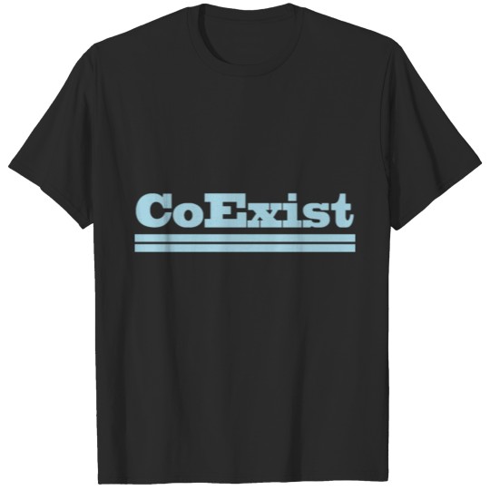 CoExist Religionsfreiheit Religion Geschenk T-shirt