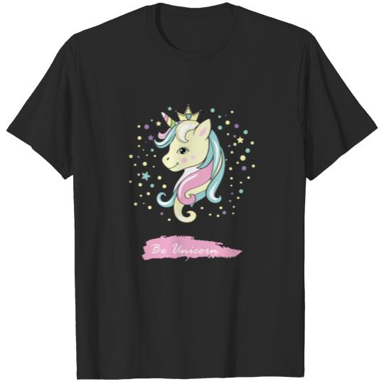 Discover Sweet Unicorn. Farytale. Drawing. Be Unicorn. T-shirt