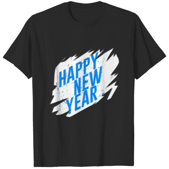 Discover Happy New Year celebration sparkling firework T-shirt