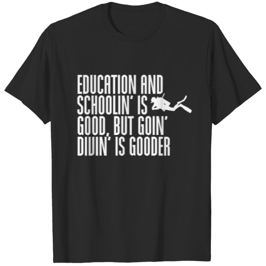Discover education diving T-shirt