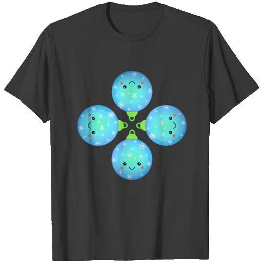 Beautiful christmas balls bauble T-shirt