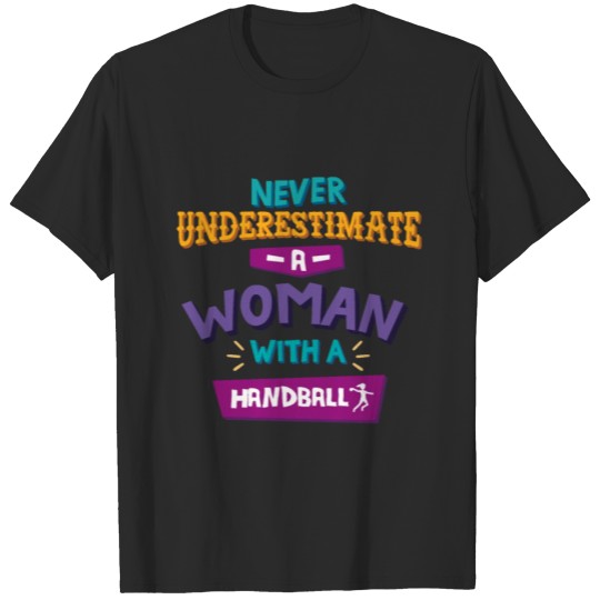 Discover Handball Sport Funny Gift T-shirt