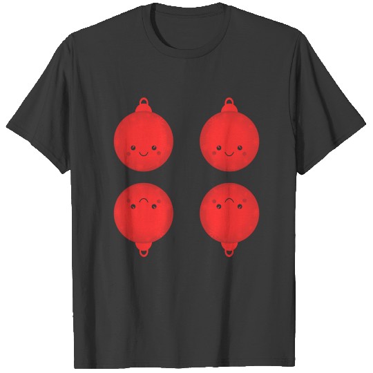 Beautiful christmas balls bauble T-shirt