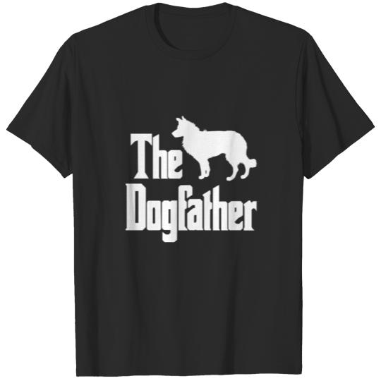 Discover The Dogfather Border Collie Dog funny gift idea T-shirt