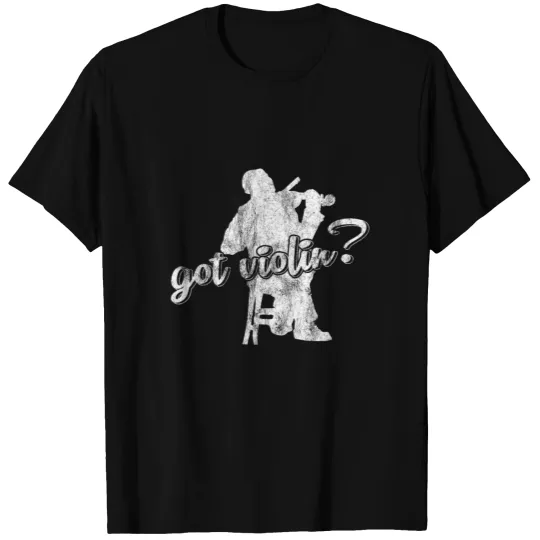 violin violinist orchestra T-shirt