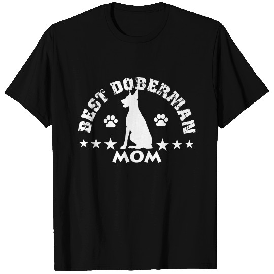 Doberman Mom Dad Dog Pinscher Gift Idea T-shirt