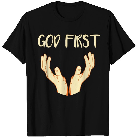 God First Glaube Bibel Geschenkidee Christen T-shirt