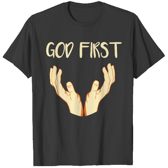 God First Glaube Bibel Geschenkidee Christen T-shirt