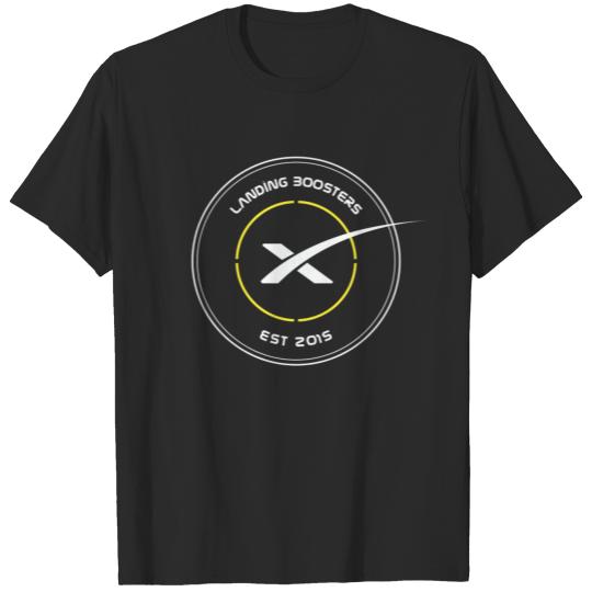Discover Space X Landing Site T-shirt