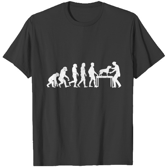 Evolution Veterinarian T-shirt