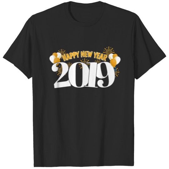 Discover New Year 2019 New Years Eve Party Balloons Gift T-shirt
