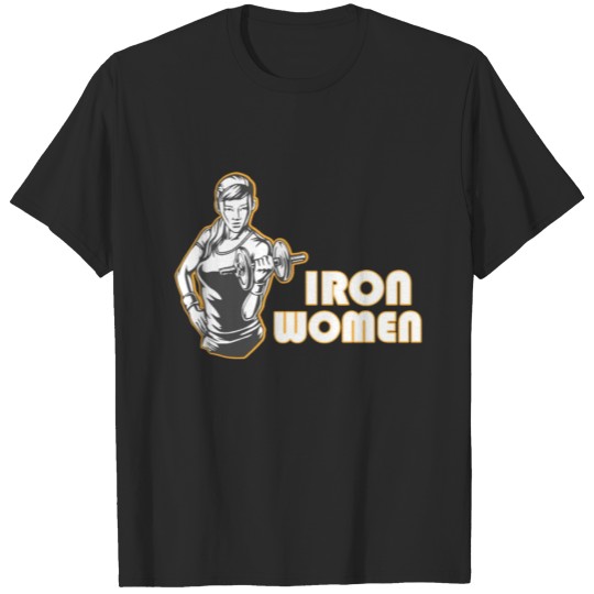 Discover Fitness Gym - Ironwomen T-shirt