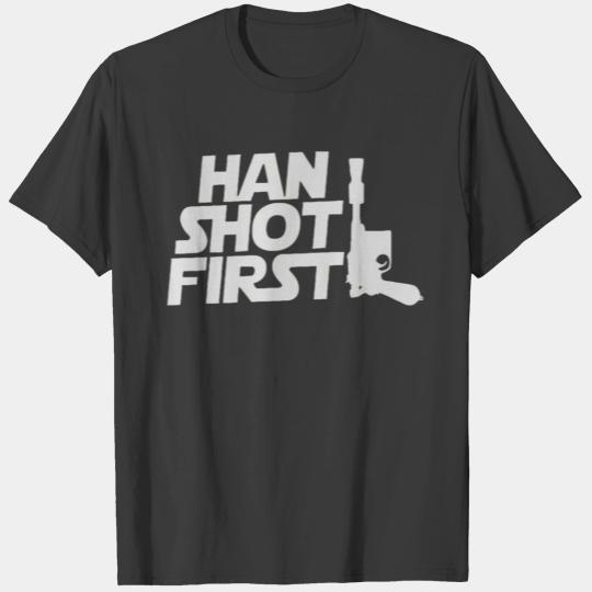 Han Shot First T-shirt