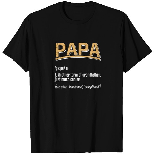 Papa Definition T-shirt