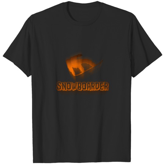 Discover Snowboarder snowboarding boarder snow T-shirt