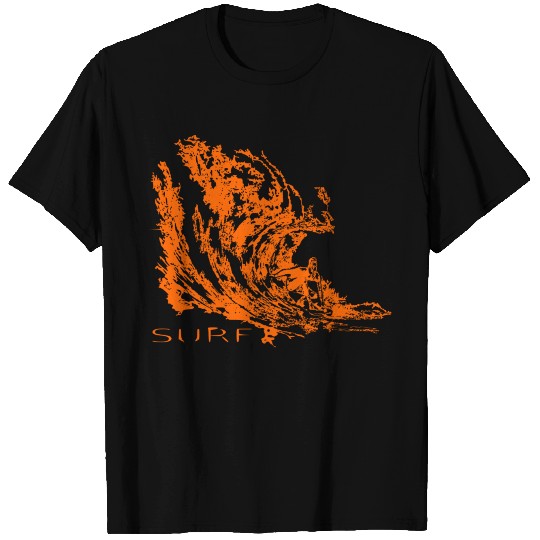 surf orange T-shirt