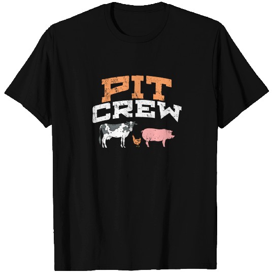 Pit Crew BBQ Barbecue Grilling Tailgate Gift Idea T-shirt