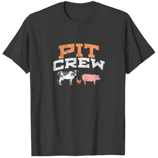 Pit Crew BBQ Barbecue Grilling Tailgate Gift Idea T-shirt