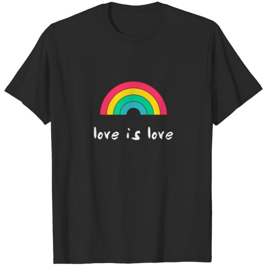 Discover Gay rainbow flag pride gaypride homosexual support T-shirt