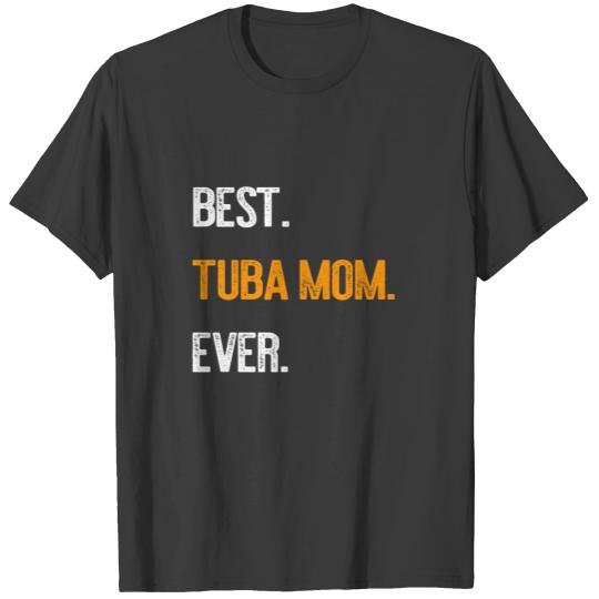 Brain tuba marching band orchestra gift idea T-shirt