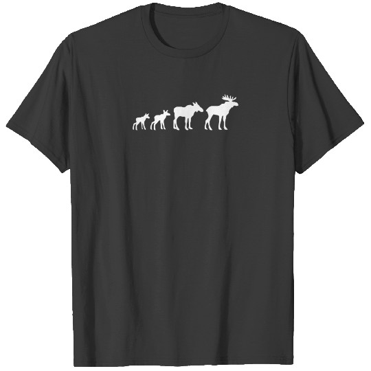 Elk Evolution funny tshirt T-shirt