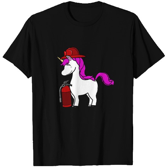 Unicorn Shirt - Unicorns - Glitter - Fire cock T-shirt