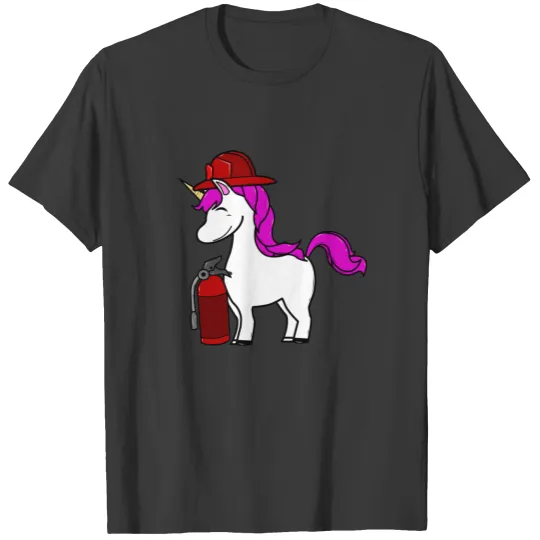 Unicorn Shirt - Unicorns - Glitter - Fire cock T-shirt