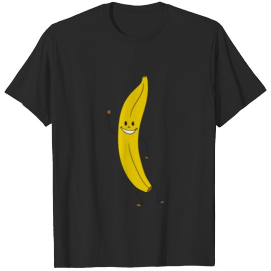 Discover Funny Banana 2, happy banana, funny, smiling T-shirt