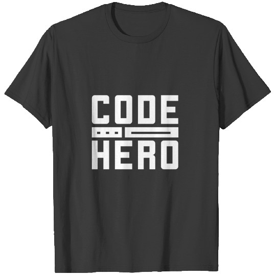 Discover Code Hero Programmer Geek T-shirt