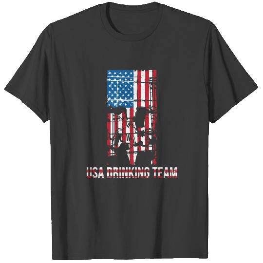 USA Beer Drinking Team gift : Funny Gift for T-shirt