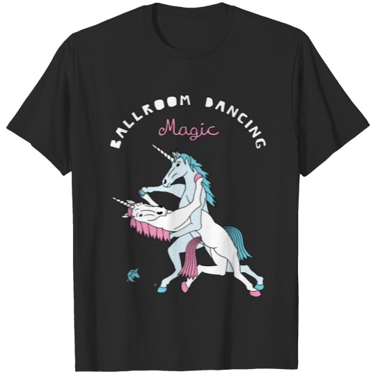 Discover Ballroom Dancing Magic Unicorn T-shirt