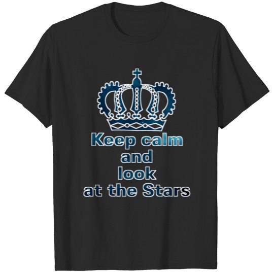 Discover Keep calm Stars Space All Univers T-shirt